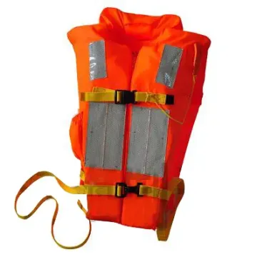 SOLAS approved lifejacket with whistle life saving vest